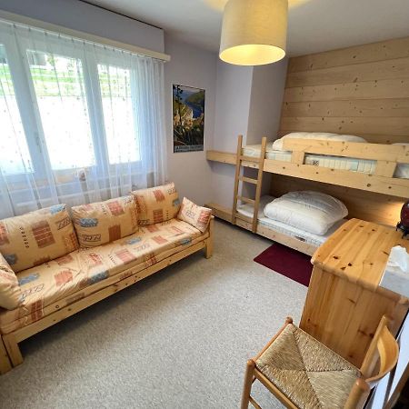 Bel Appartement 3 Pieces Au Pied Des Pistes De Ski Crans-Montana Exterior foto
